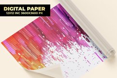 Colorful Pixel Digital Paper Product Image 1