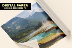 Beautiful Nature Digital Paper Product Image 1