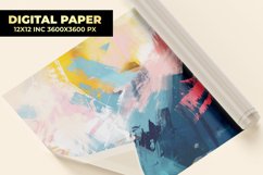 Acrylic Paint Digital Paper Product Image 1