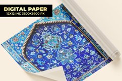 Colorful Tile Digital Paper Product Image 1