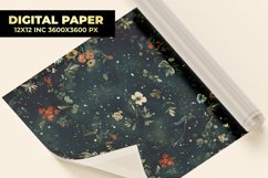 Floral Digital Paper Product Image 1