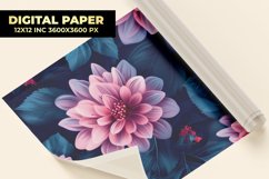Flower Digital Paper Product Image 1