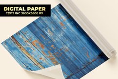 Blue Rust Digital Paper Product Image 1