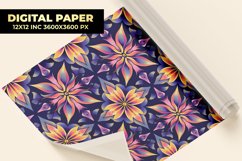Floral Digital Paper Product Image 1