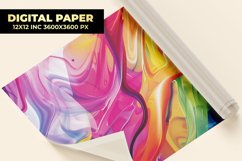 Colorful Liquid Digital Paper Product Image 1