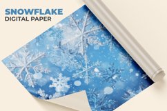 Snowflake Digital Paper Product Image 1