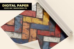 Herringbone Pattern Digital Paper Product Image 1