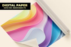 Colorful Paper Digital Paper Product Image 1