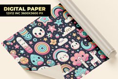 Cute Cartoon Digital Paper Product Image 1