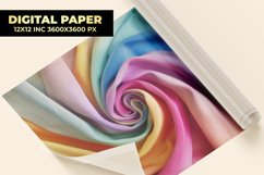 Colorful Fabric Digital Paper Product Image 1