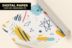Colorful Doodle Digital Paper Product Image 1