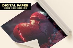 Broken Heart Digital Paper Product Image 1