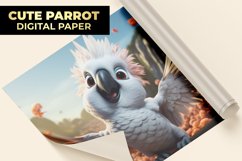 Cute Birds Digital Paper Product Image 1