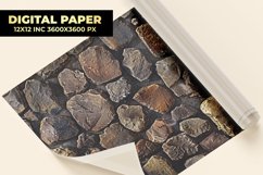 Stone Wall Digital Paper Product Image 1