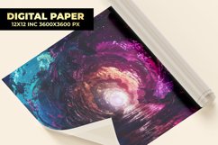 Colorful Surrounded Digital Paper Product Image 1