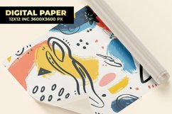 Colorful Doodle Digital Paper Product Image 1