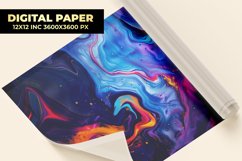 Colorful Liquid Digital Paper Product Image 1