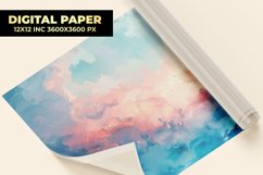 Colorful Watercolor Digital Paper Product Image 1