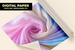 Colorful Fabric Digital Paper Product Image 1