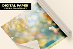 Nature Bokeh Digital Paper Product Image 1