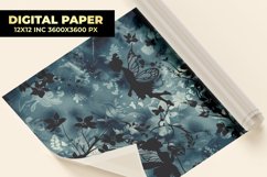 Fairy With Flowers Digital Paper Product Image 1