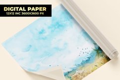 Watercolor Painting Digital Paper Product Image 1