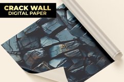 Crack Wall Digital Paper Product Image 1