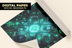 Digital Technology Board Digital Paper Product Image 1