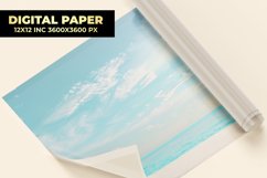 Summer Sea Digital Paper Product Image 1
