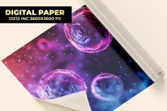 Virus Cells Digital Paper Product Image 1