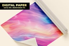 Colorful Waves Digital Paper Product Image 1
