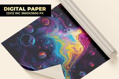 Colorful Liquid Digital Paper Product Image 1