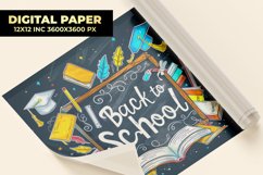 Back To School Digital Paper Product Image 1