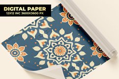 Floral Digital Paper Product Image 1