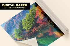 Nature Scene Digital Paper Product Image 1