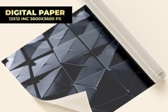 Black Triangular Digital Paper Product Image 1