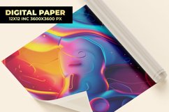 Colorful Liquid Digital Paper Product Image 1