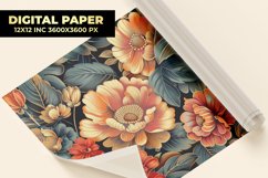 Flower Digital Paper Product Image 1