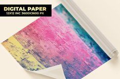Colorful Paint Digital Paper Product Image 1