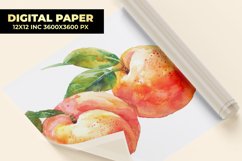 Watercolor Apple Digital Paper Product Image 1