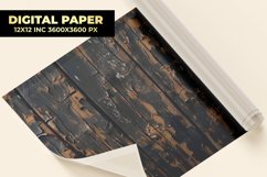 Black Wooden Digital Paper Product Image 1