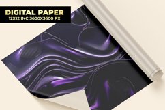 Purple Waves Digital Paper Product Image 1