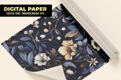 Floral Digital Paper Product Image 1