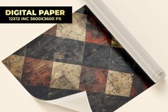 Checker Box Digital Paper Product Image 1