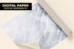 Silver Wavy Digital Paper Product Image 1