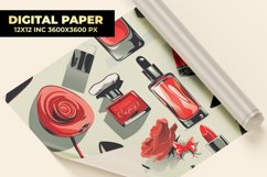 Cosmetics Digital Paper Product Image 1
