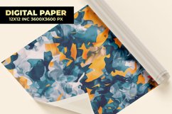Camouflage Pattern Digital Paper Product Image 1