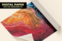 Colorful Painting Digital Paper Product Image 1