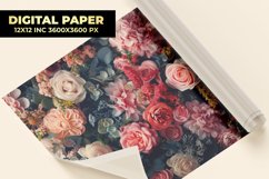 Floral Pattern Digital Paper Product Image 1