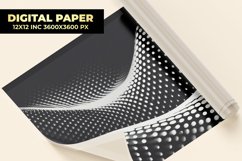 Halftone Dotted Digital Paper Product Image 1